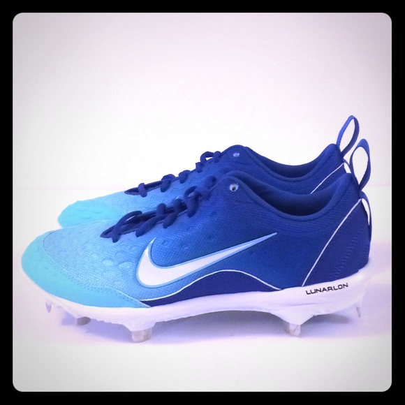 blue nike softball cleats